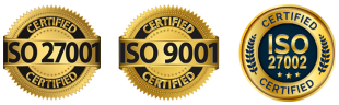 Adappt ISO certified awards/accreditations; ISO 27001, ISO 9001,  ISO 27002